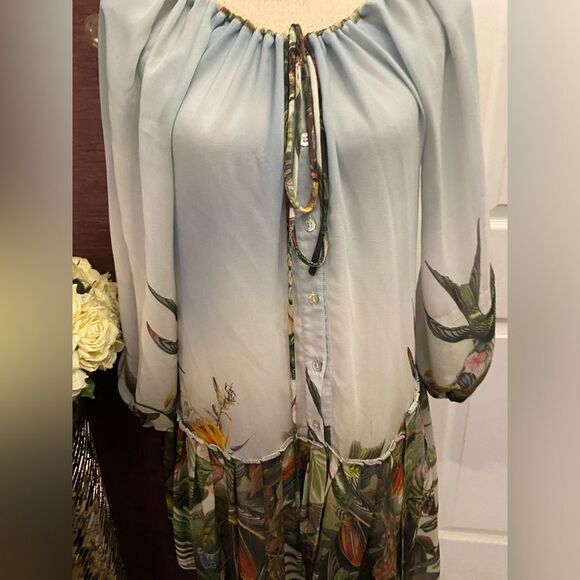 Espaco Fashion tropical print dress, L - Picture 2 of 8